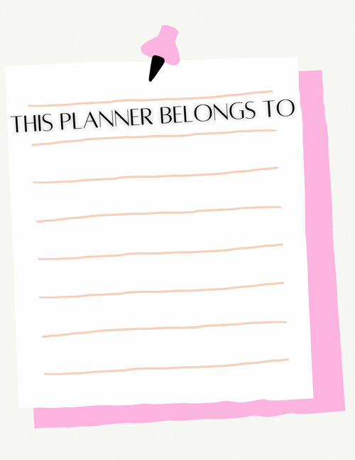 Coffee Me Please Planner